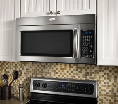 stainless steel cabinet microwave|microwaves that hang under cabinets.